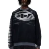 s-boxt-t1 Oval D baskılı pamuklu sweatshirt