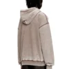 s-boxton-hood Baskılı ve çivili kapüşonlu sweatshirt