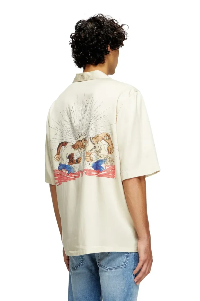 s-brack-b-epbr TENCEL™ gömlek, yapay elmas grafikli