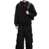s-cooling-l1 Metalik logolu yarım kollu sweatshirt