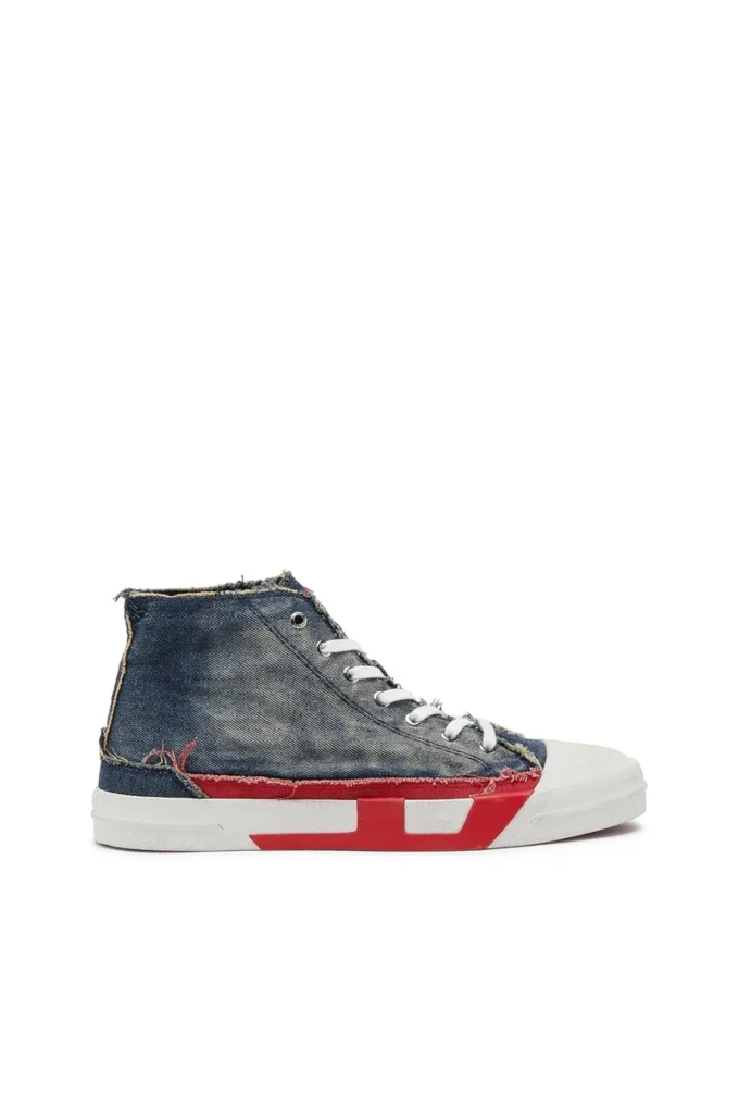 s-d-verse mid ii D-Verse-Yüksek bilekli, D logolu kot sneaker s-d-verse mid ii D-Verse-Yüksek bilekli, D logolu kot sneaker