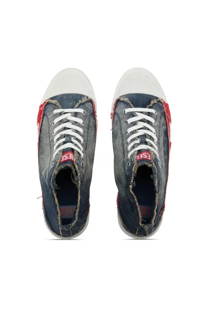 s-d-verse mid ii D-Verse-Yüksek bilekli, D logolu kot sneaker s-d-verse mid ii D-Verse-Yüksek bilekli, D logolu kot sneaker