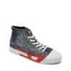 s-d-verse mid ii D-Verse-Yüksek bilekli, D logolu kot sneaker s-d-verse mid ii D-Verse-Yüksek bilekli, D logolu kot sneaker