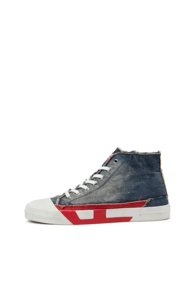 s-d-verse mid ii D-Verse-Yüksek bilekli, D logolu kot sneaker s-d-verse mid ii D-Verse-Yüksek bilekli, D logolu kot sneaker
