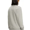 s-ginni-zip-od Metalik logolu fermuarlı sweatshirt
