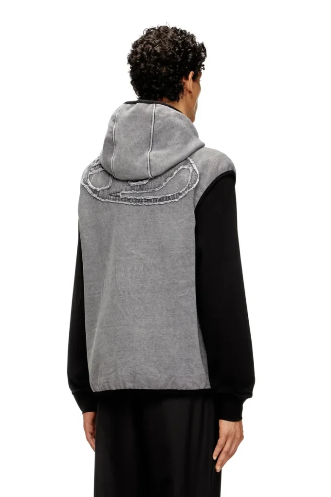 s-haky-new Kolsuz fermuarlı kapüşonlu sweatshirt