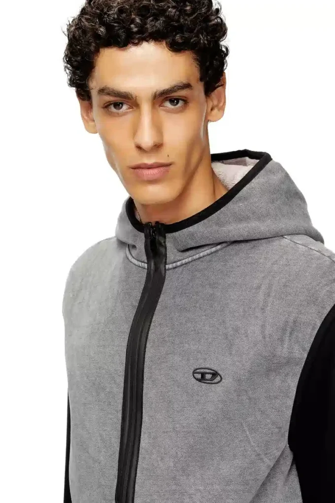 s-haky-new Kolsuz fermuarlı kapüşonlu sweatshirt