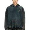 s-kai Kanguru cepli pamuklu kapüşonlu sweatshirt