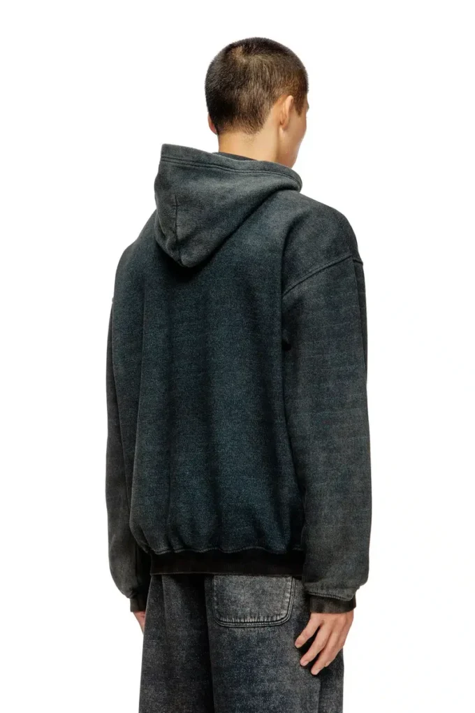 s-kai Kanguru cepli pamuklu kapüşonlu sweatshirt