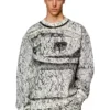 s-macoval Çatlak kaplamalı sweatshirt