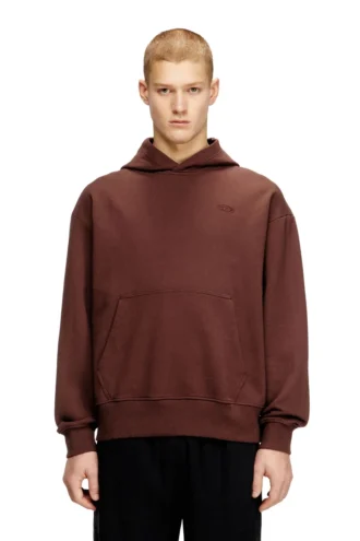s-macs-hood-megoval-d Logo nakışlı kapüşonlu sweatshirt