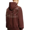 s-macs-hood-megoval-d Logo nakışlı kapüşonlu sweatshirt