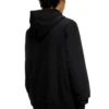 s-macs-hood-od Metalik logolu kapüşonlu sweatshirt