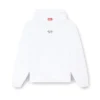 s-macs-hood-od Metalik logolu oversize kapüşonlu sweatshirt