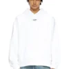 s-macs-hood-od Metalik logolu oversize kapüşonlu sweatshirt