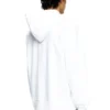 s-macs-hood-od Metalik logolu oversize kapüşonlu sweatshirt