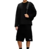 s-macsis-od Metalik logolu sweatshirt