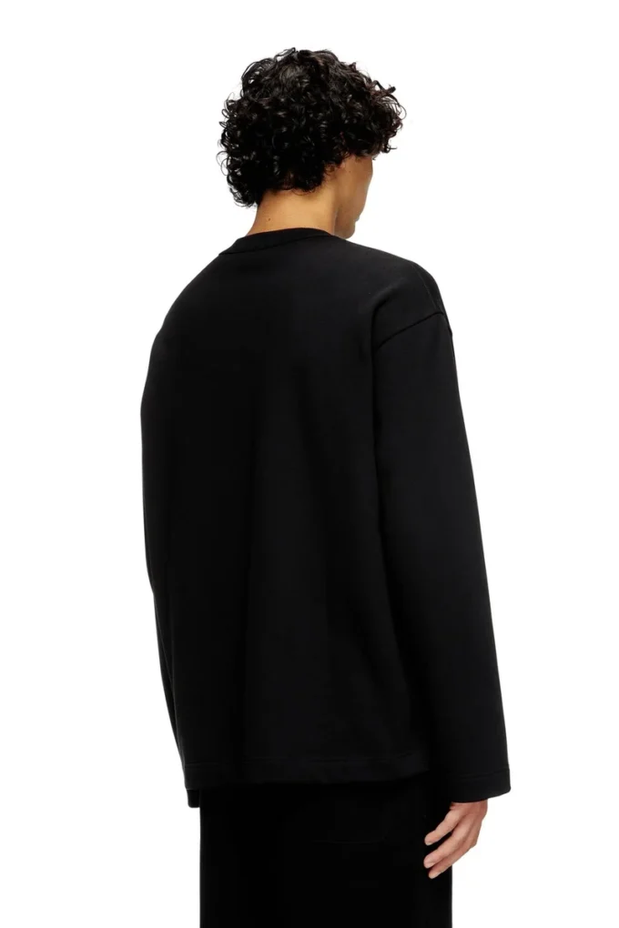 s-macsis-od Metalik logolu sweatshirt