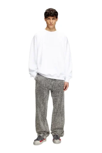 s-mart-bigoval Kabartmalı Oval D sweatshirt