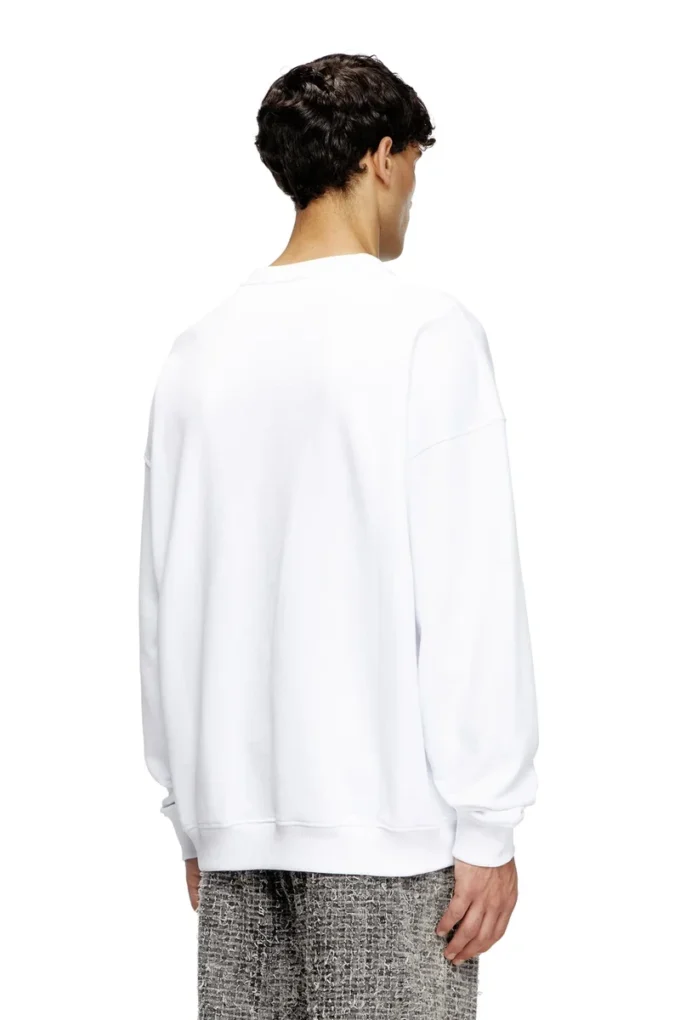 s-mart-bigoval Kabartmalı Oval D sweatshirt