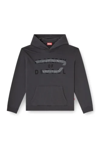 s-norman-hood D aplike pamuklu kapüşonlu sweatshirt