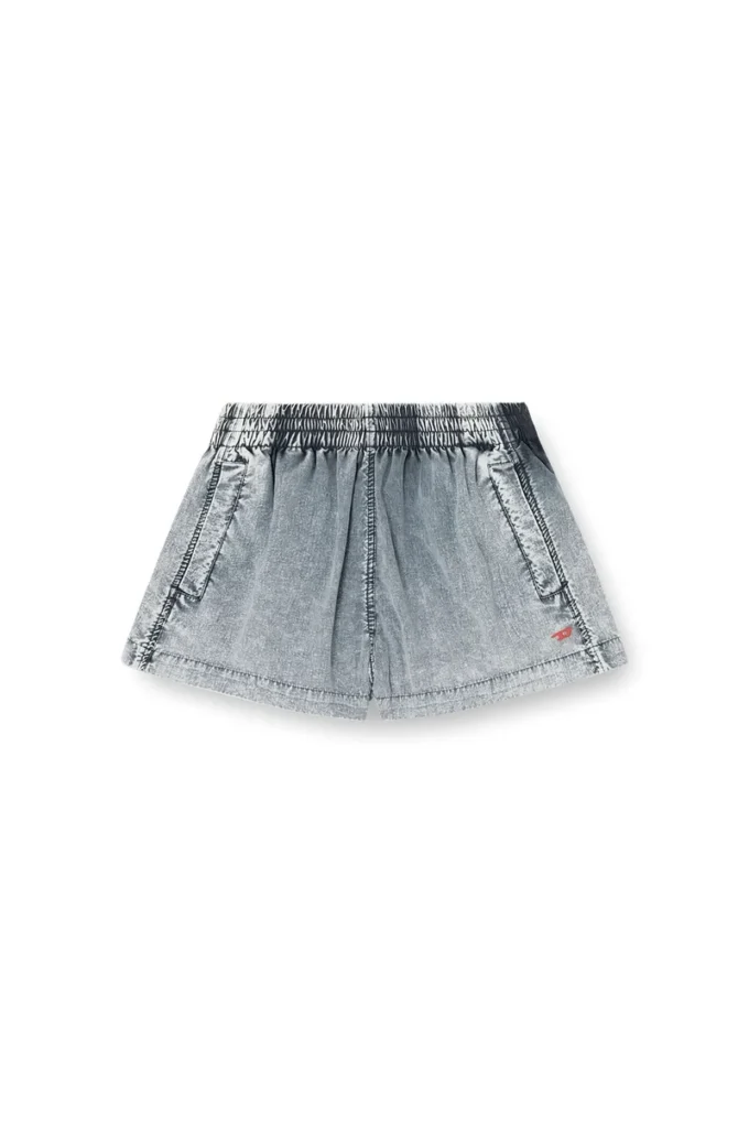 s-ound İşlem görmüş Taslan kumaştan boxer şort