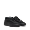 s-oval skate low S-Oval Skate-Kumaş panelli deri spor ayakkabı