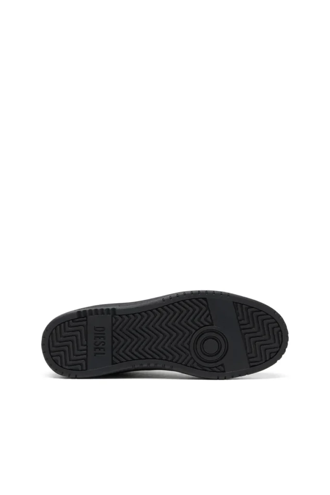 s-oval skate low S-Oval Skate-Kumaş panelli deri spor ayakkabı