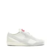 s-slante-d low S-Slante-D-Sneakers süet ve deri, D logolu