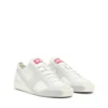 s-slante-d low S-Slante-D-Sneakers süet ve deri, D logolu