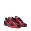 s-slante-d low S-Slante-D-Sneakers süet ve deri, D logolu