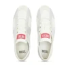 s-slante-d low S-Slante-D-Sneakers süet ve deri, D logolu