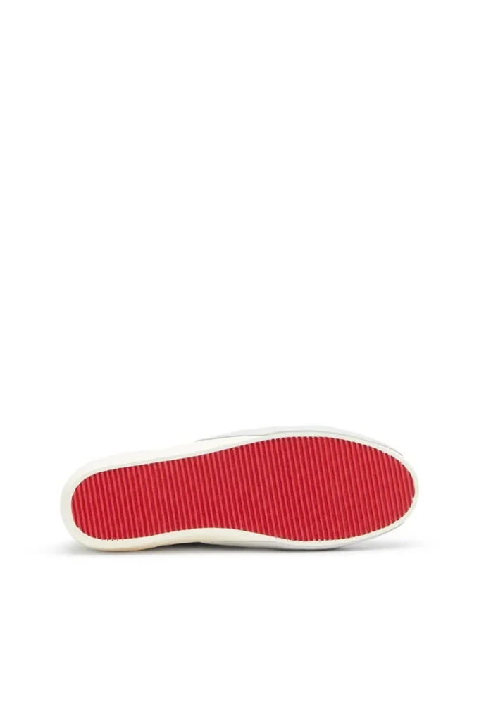 s-slante-d low S-Slante-D-Sneakers süet ve deri, D logolu