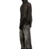 s-thug-fishnet Tam kapanan kapüşonlu file kapüşonlu sweatshirt