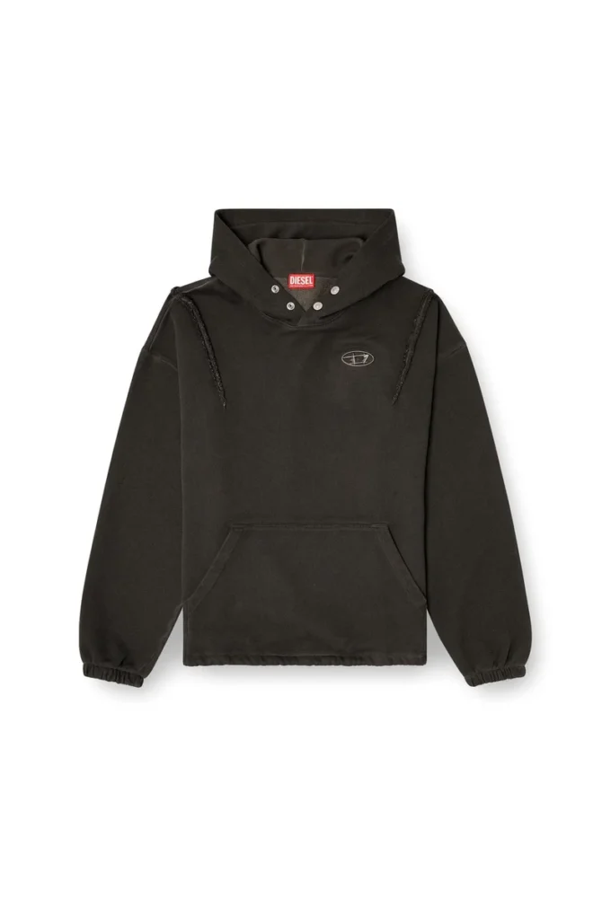 s-thug-hoodie Soluk efektli kapüşonlu sweatshirt