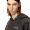 s-thug-hoodie Soluk efektli kapüşonlu sweatshirt