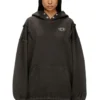 s-thug-hoodie Soluk efektli kapüşonlu sweatshirt