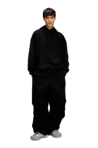 s-ummer-bigoval Kabartmalı Oval D Kapüşonlu Sweatshirt