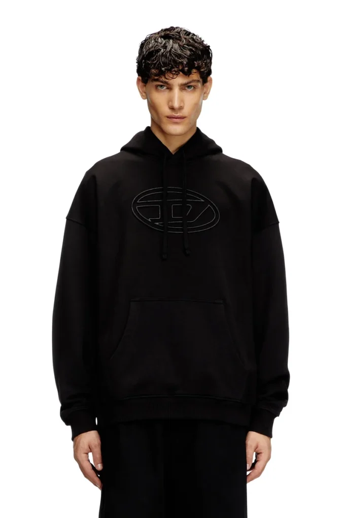s-ummer-bigoval Kabartmalı Oval D Kapüşonlu Sweatshirt