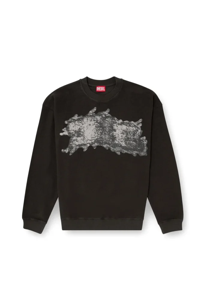s-valentin-jmbv Graffiti baskılı sweatshirt