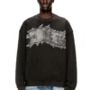 s-valentin-jmbv Graffiti baskılı sweatshirt