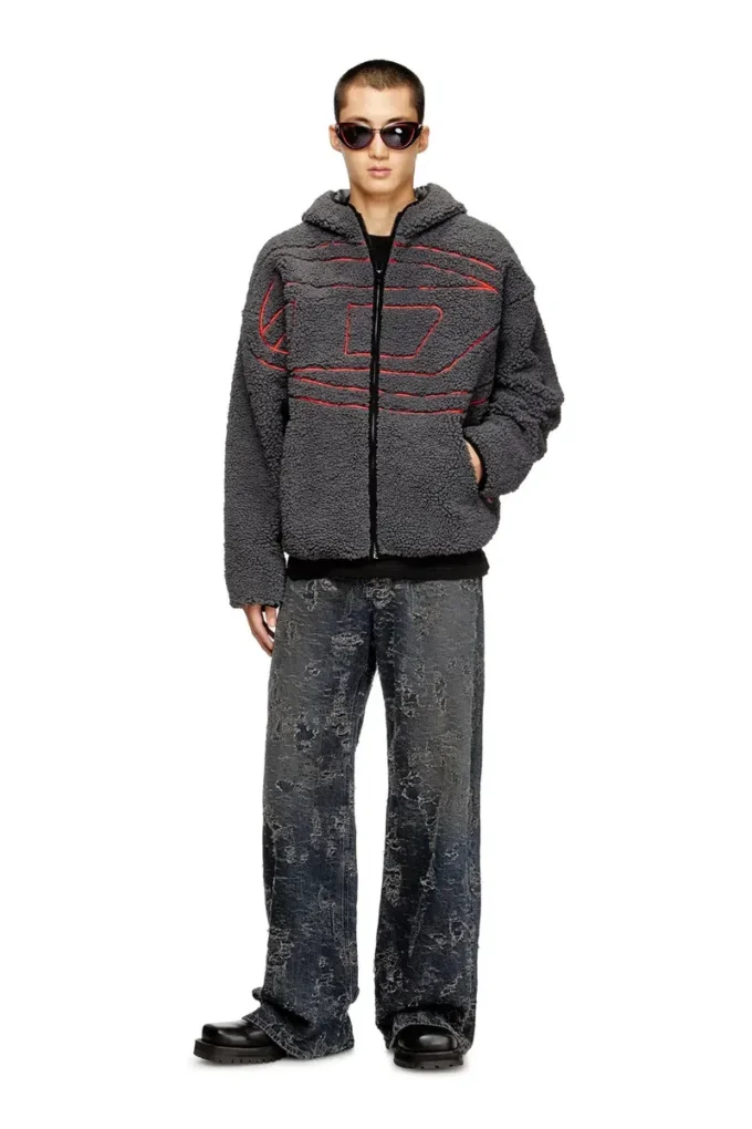 s-zat Teddy kapüşonlu sweatshirt