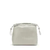scrunch-d kova Parlak buruşuk deriden Scrunch-D-Bucket çanta