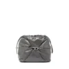 scrunch-d kova Parlak buruşuk deriden Scrunch-D-Bucket çanta