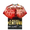 t-boxt-adventure Diesel film baskılı tişört