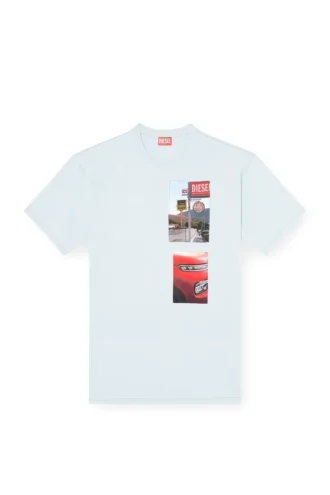 t-boxt-t3 Logo fotoğraf yamalı tişört