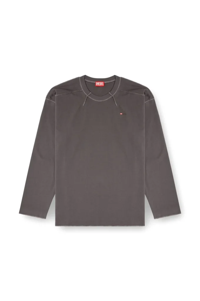 t-crahor-boxt-ls-t1 Pamuklu T-shirt