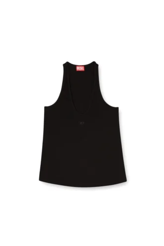 t-ipsya-lkds Oval D detaylı nervürlü tank top