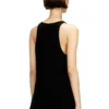 t-ipsya-lkds Oval D detaylı nervürlü tank top