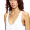 t-ipsya-lkds Oval D detaylı nervürlü tank top